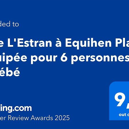 Gite L'Estran A Equihen Plage Equipee Pour 6 Personnes + 1 Bebe Dış mekan fotoğraf