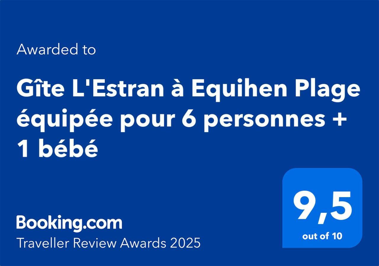 Gite L'Estran A Equihen Plage Equipee Pour 6 Personnes + 1 Bebe Dış mekan fotoğraf